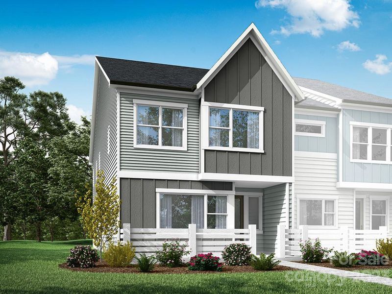 New construction Townhouse house 109 E Forest Lake Boulevard, Mooresville, NC 28117 Plan 3- photo