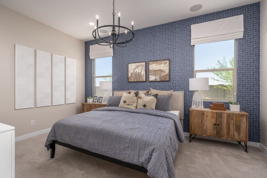 Primary Bedroom | Madera 5G | Wildera – Peak Series | New Homes in San Tan Valley, AZ | Landsea Homes