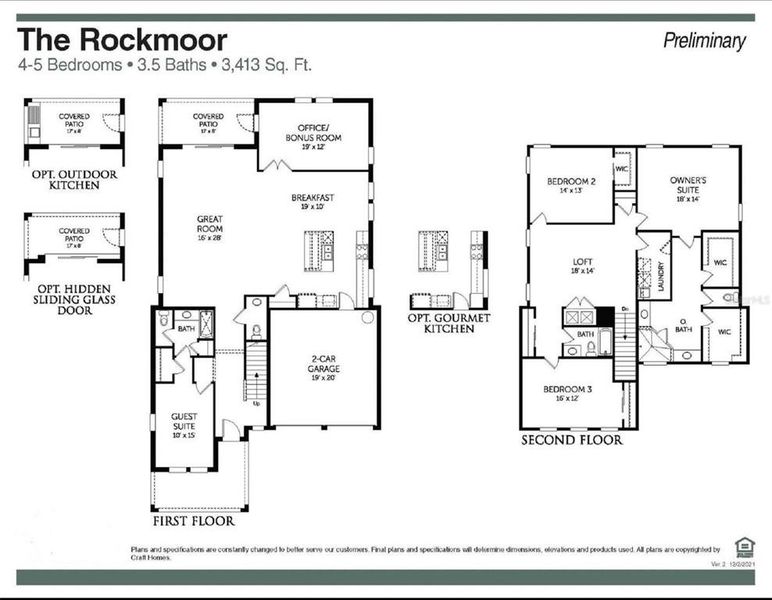 New construction Single-Family house 13215 Mcmillan Drive, Orlando, FL 32827 Rockmoor- photo