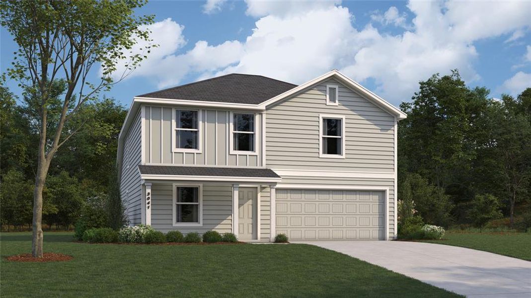 New construction Single-Family house 1641 Questa Street, Fort Worth, TX 76119 Willowford II- photo