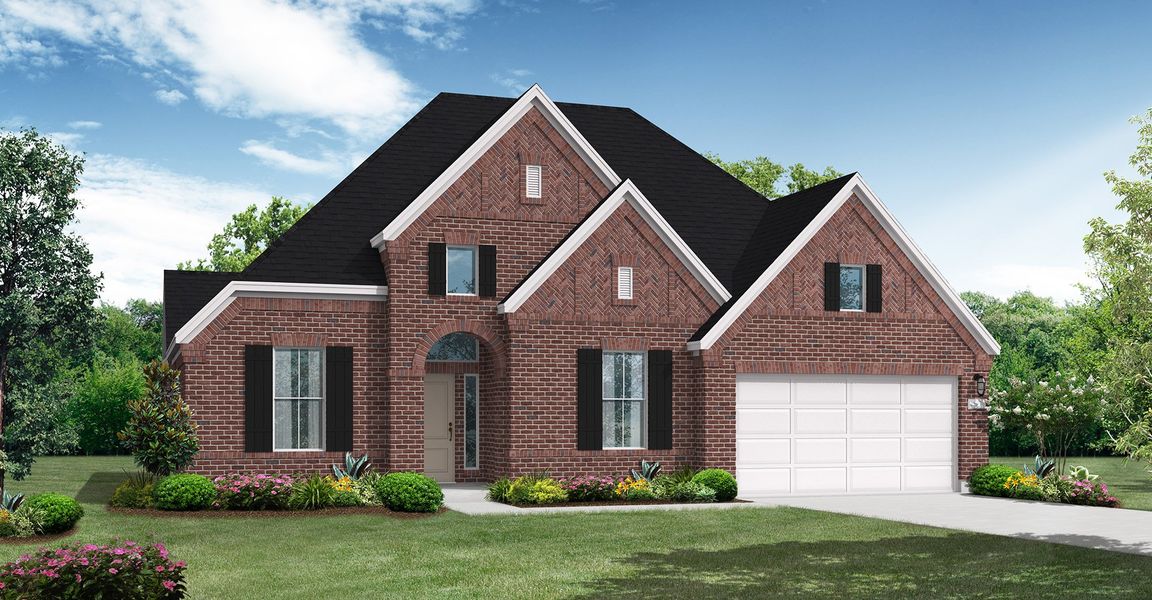 New construction Single-Family house Lindsay (2832-HV-50), 6305 Amberwood Drive, League City, TX 77573 - photo