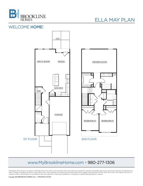 The Ella May Plan at Ruby Dixon Crossing in Gastonia