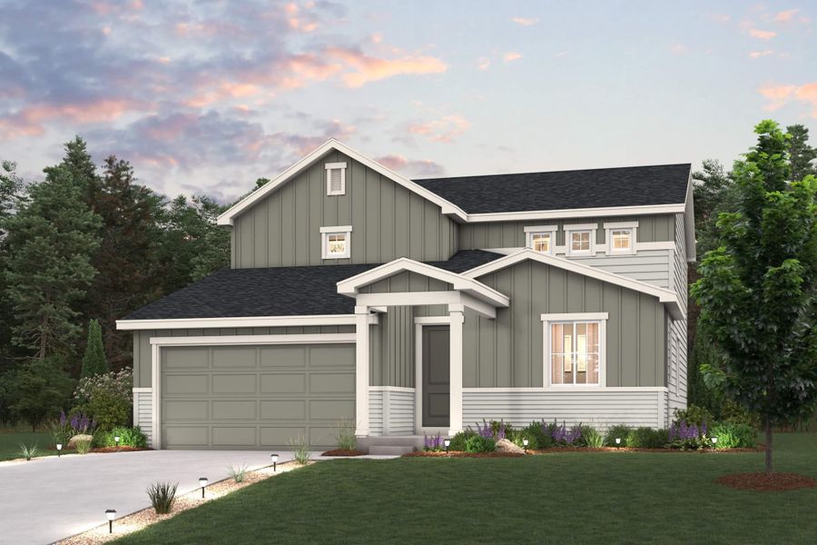 New construction Single-Family house Aspen,  42804 Calusa Pines Road, Elizabeth, CO 80107 - photo