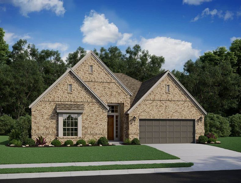 New construction Single-Family house Cistern, 8310 Allston Village Trail, Spring, TX 77389 - photo