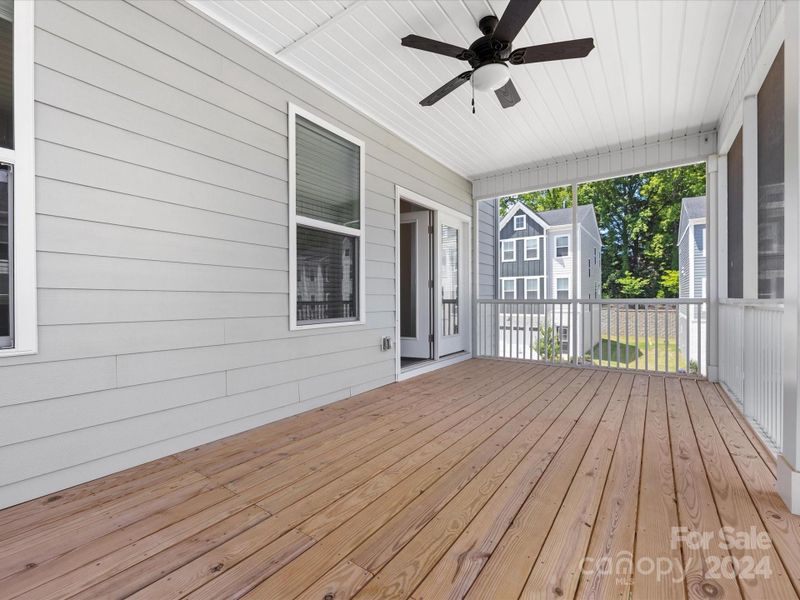 Screened porch