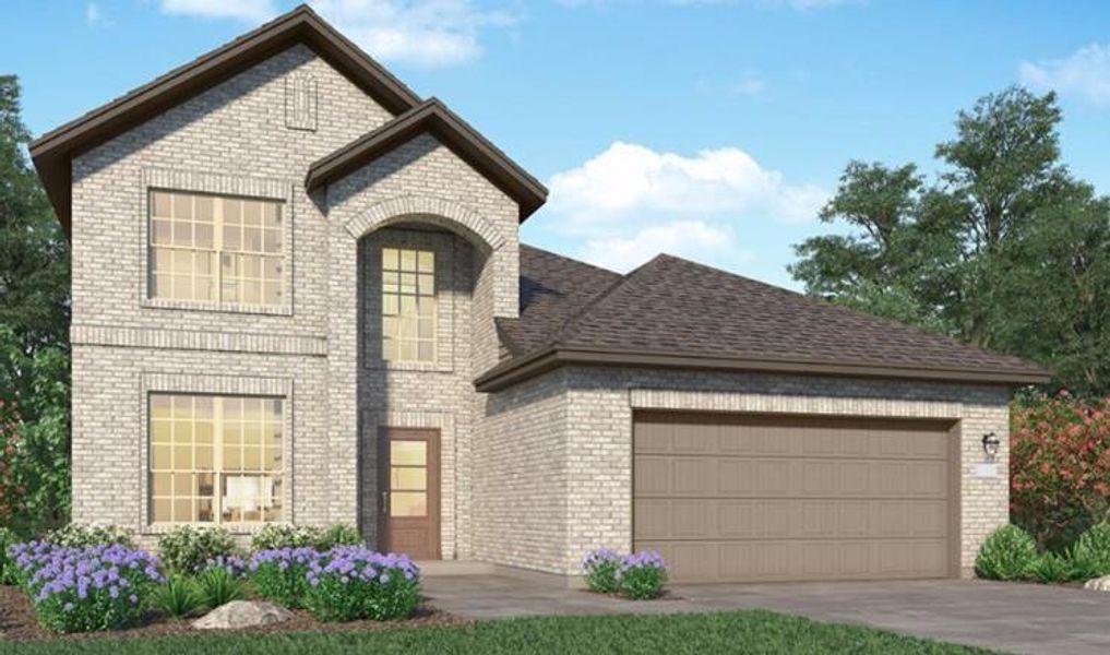 New construction Single-Family house 22426 Birchfield Grove Lane, New Caney, TX 77357 Larkspur II- photo