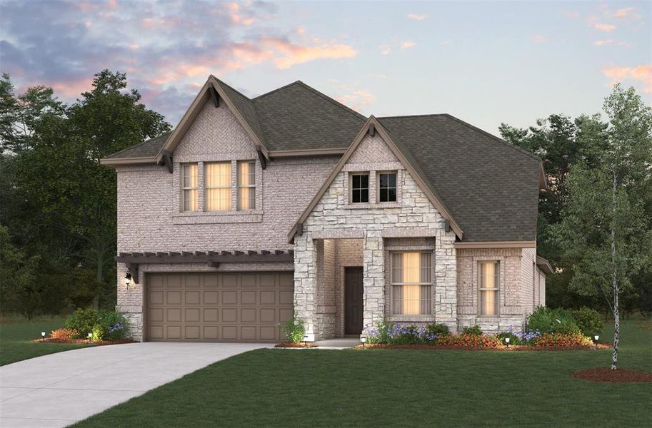 Beazer Homes Goodland Summerfield plan