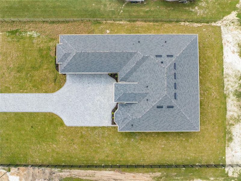 Aerial of House