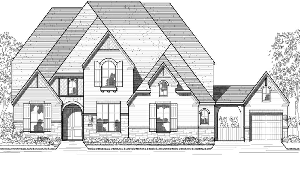 New construction Single-Family house 221G Plan, 117 Villoria Cove, Liberty Hill, TX 78642 - photo