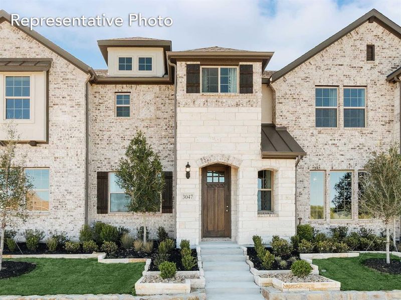 New construction Townhouse house 6309 Baritone Court, Sachse, TX 75048 Townhome Series - Everglade- photo