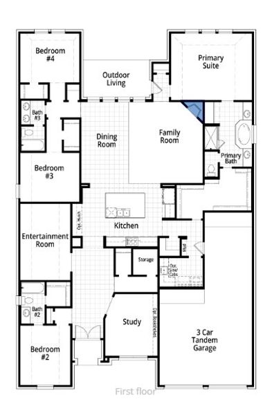 New construction Single-Family house 213 Plan, 4001 Linear Drive, Celina, TX 75078 - photo