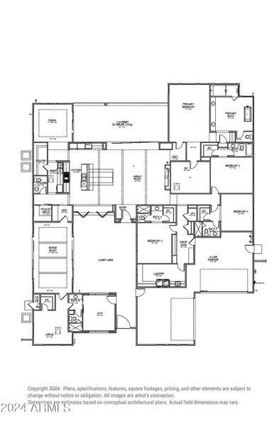 Floor Plan - 6101 E Larkspur