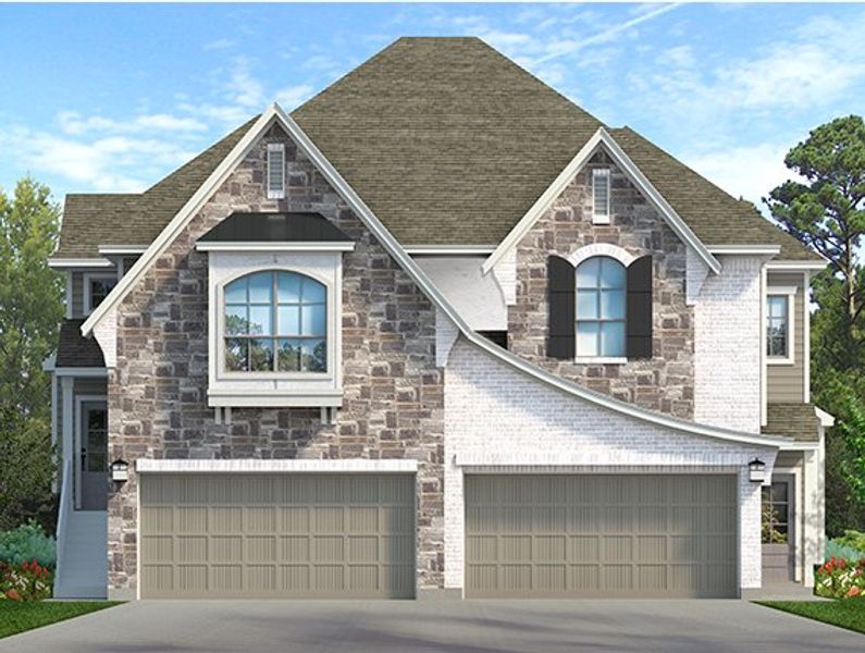 New construction Single-Family house 412 East Coralburst Loop, Montgomery, TX 77316 Summerhouse - Villas- photo