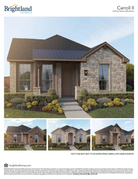 New construction Single-Family house Artistry Series - Carroll II, Sierra Wind Lane, Elgin, TX 78621 - photo