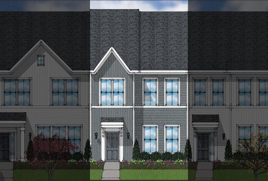 New construction Townhouse house 148 O'Malley Drive, Summerville, SC 29483 Hibisus- photo