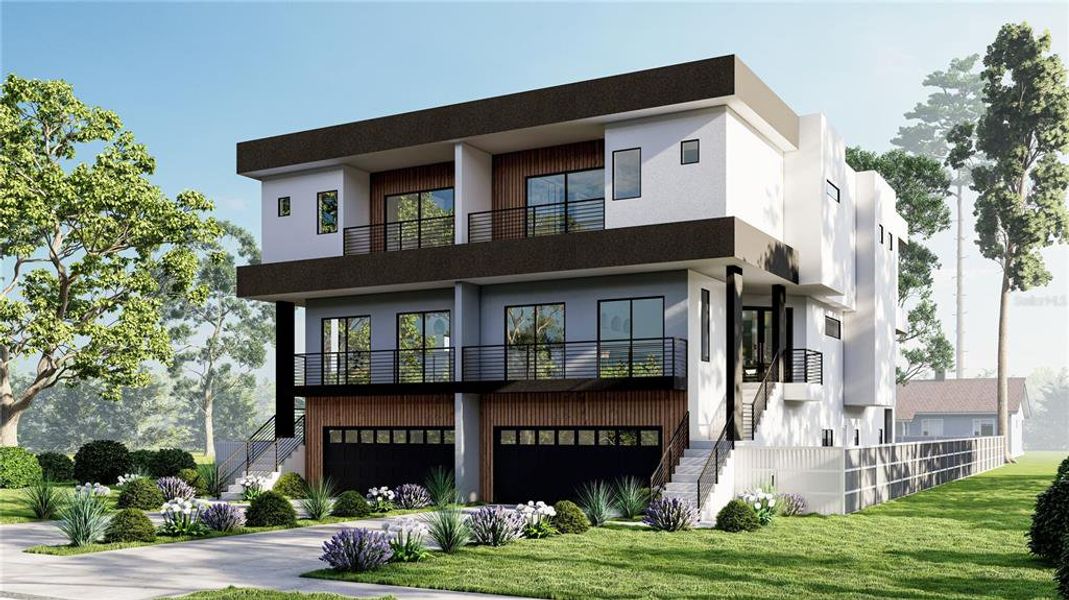 New construction Townhouse house 2605 W Cleveland Street, Tampa, FL 33609 - photo