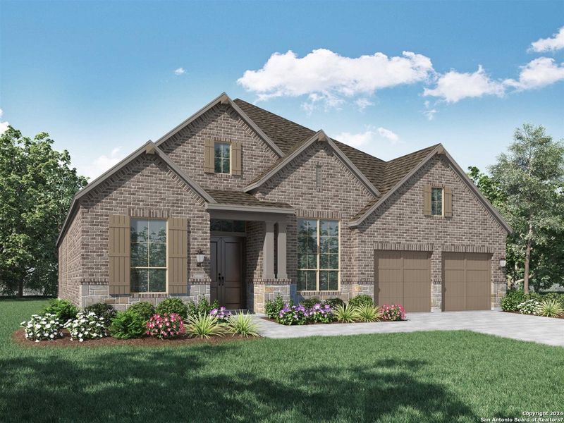 New construction Single-Family house 116 Corazon, Boerne, TX 78006 216 Plan- photo