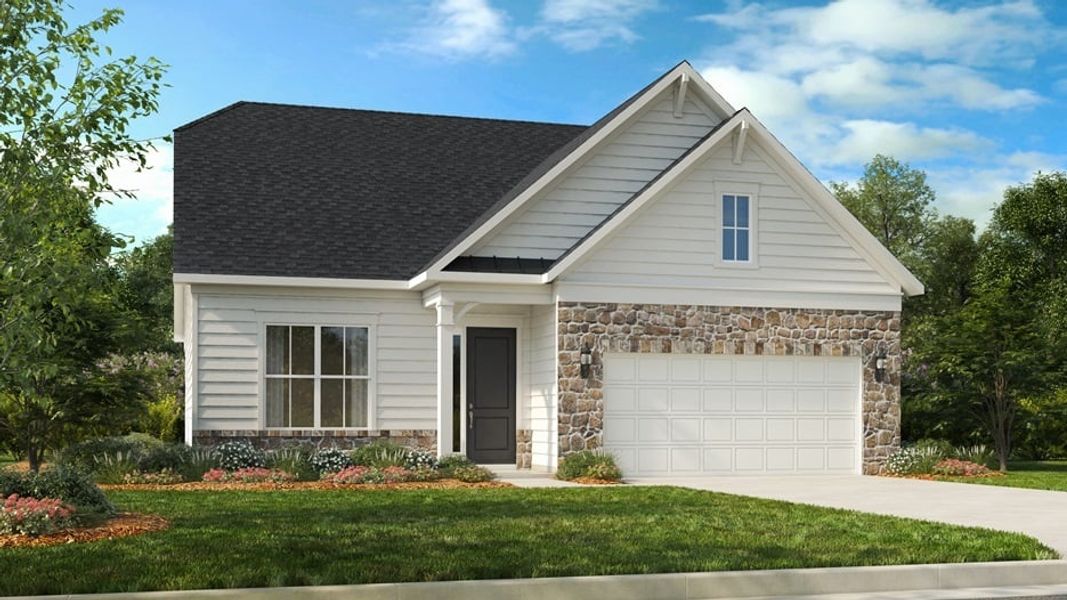 New construction Single-Family house Brookshire, 208 Northgate, Indian Trail, NC 28079 - photo