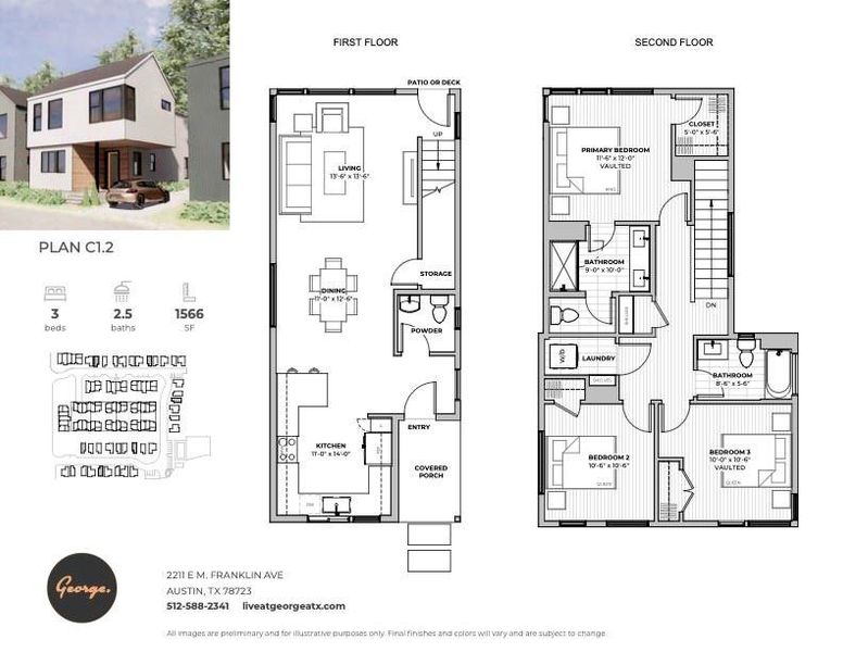 Actual floorplan