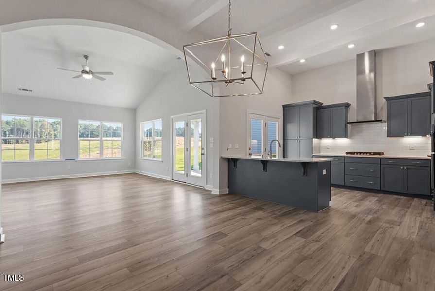 Homsite 103 Kitchen familyroom