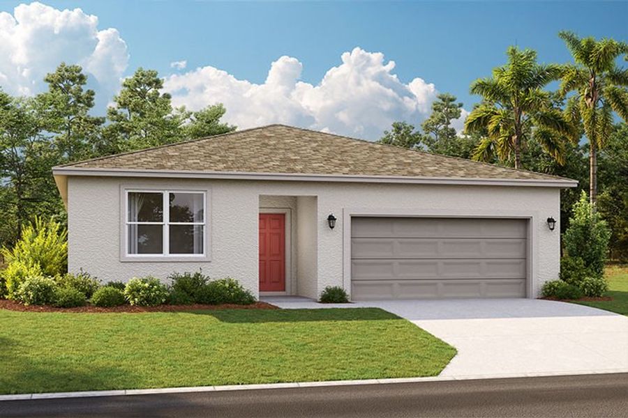 New construction Single-Family house The Juniper, 1255 Normandy Dr., Haines City, FL 33844 - photo