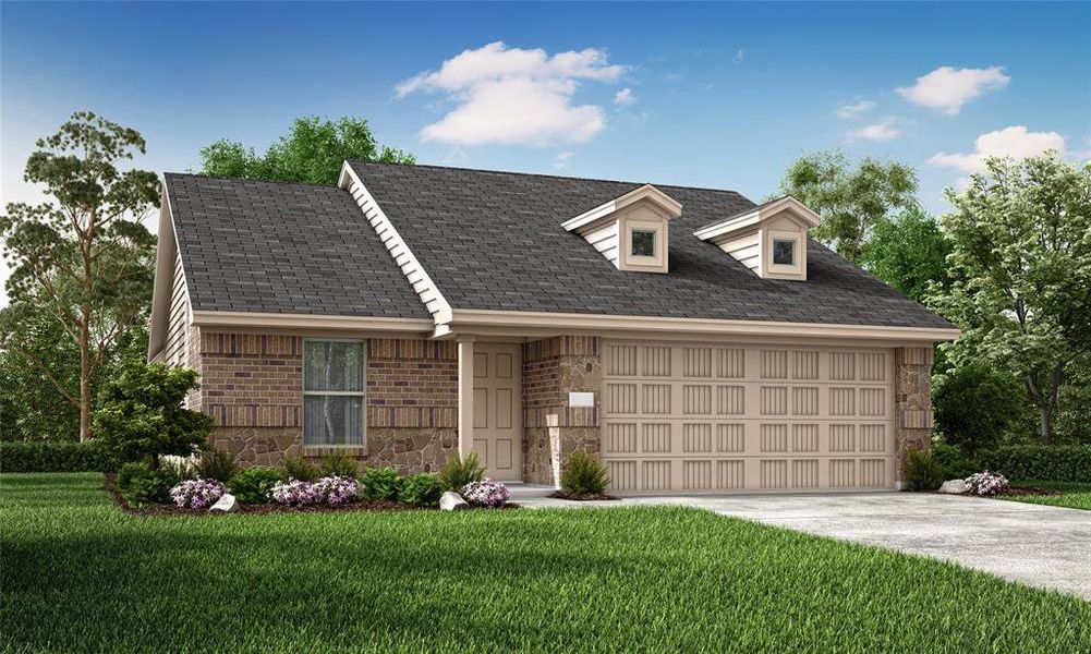 New construction Single-Family house 1629 Rosy Finch Drive, Forney, TX 75126 Fullerton II- photo