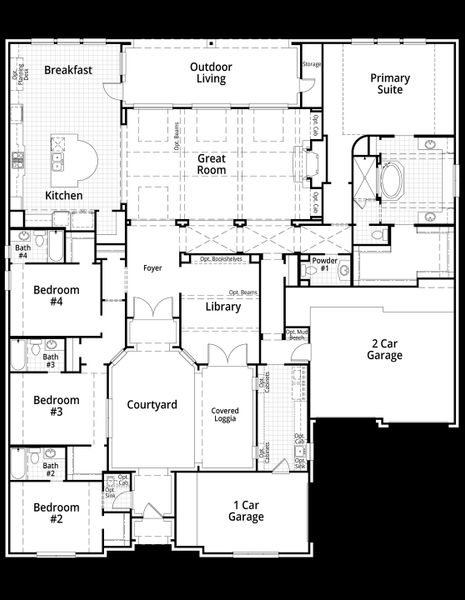 Downstairs Floor Plan