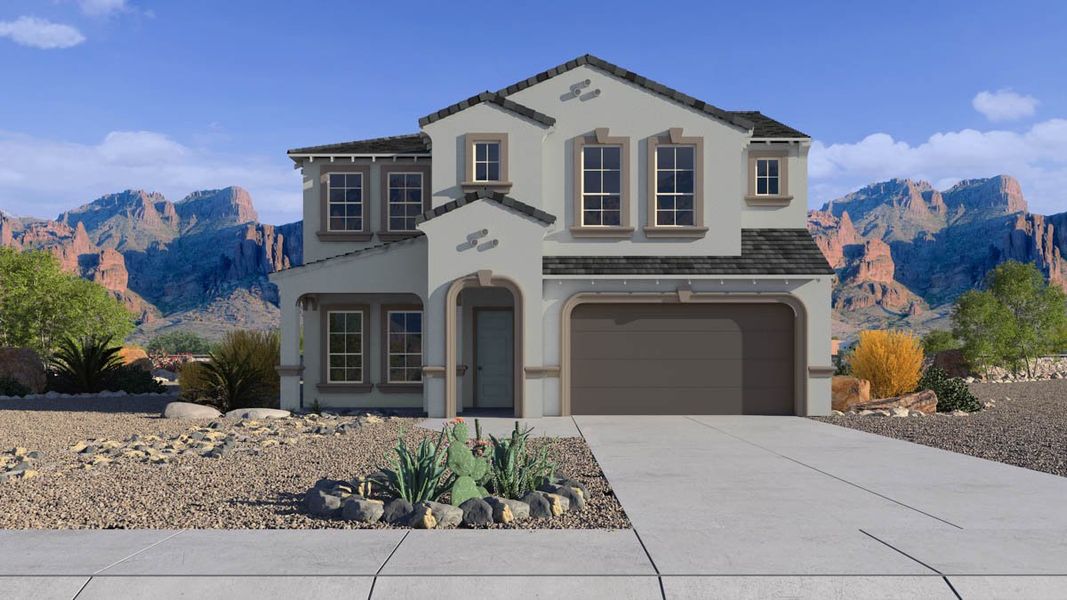 New construction Single-Family house 6044 E Ringtail Wy, Phoenix, AZ 85054 Phoenician- photo
