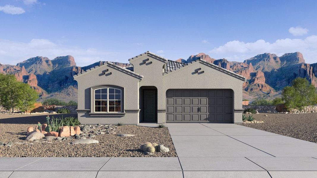 New construction Single-Family house Barstown, 6794 West Spur Drive, Peoria, AZ 85383 - photo