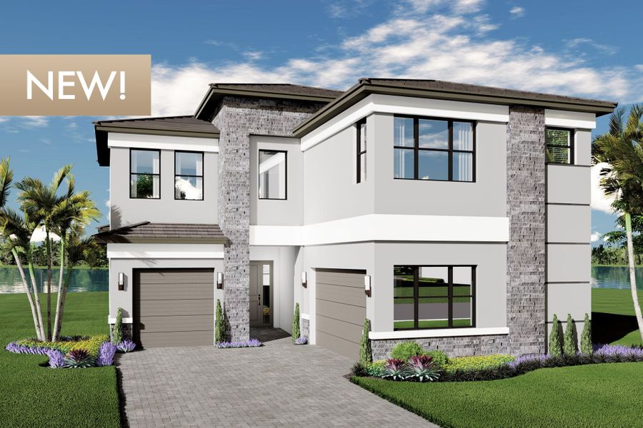 New construction Single-Family house Capri, 8532 Crystal Downs Avenue, Boca Raton, FL 33434 - photo