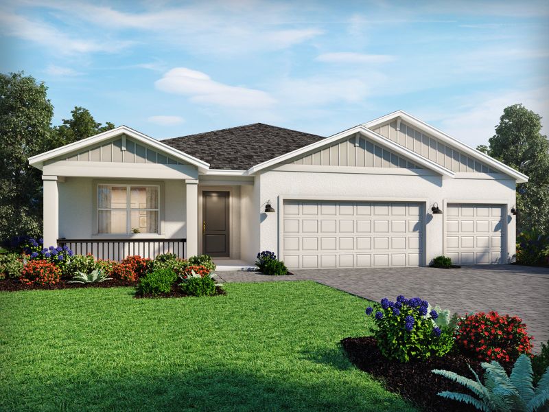 New construction Single-Family house 5706 Hampton Park Circle, Vero Beach, FL 32968 Jade- photo