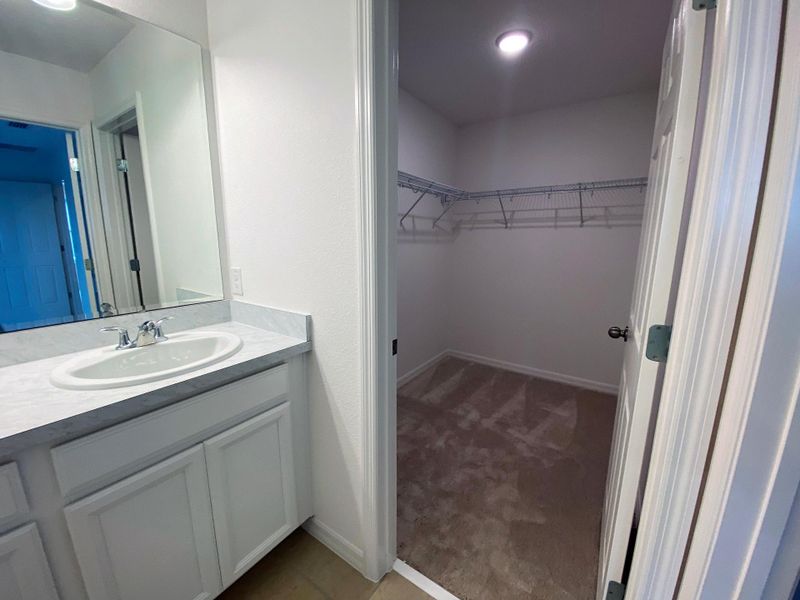 Master Bathroom with Walk-In Closet - Destin by Landsea Homes