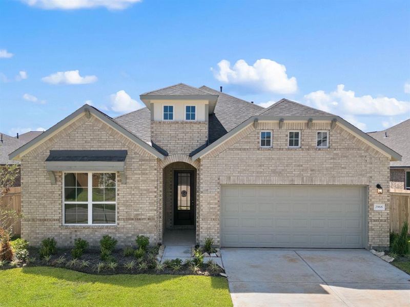 Welcome home to 2968 Golden Dust Drive located in the master planned community of Sunterra and zoned to Katy ISD.