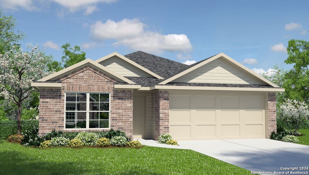 New construction Single-Family house 5213 Royal Mile, Converse, TX 78109 The Bryant- photo