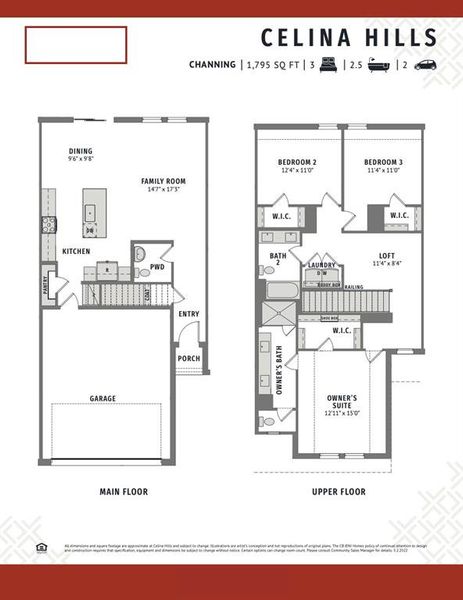 Our wonderful Channing floor plan features spaces the entire family will enjoy!