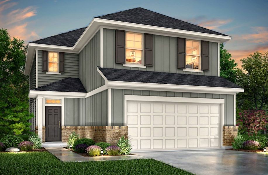 New construction Single-Family house Hughes, 5003 Bluebird Song Lane, Katy, TX 77493 - photo