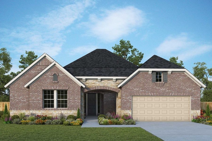 New construction Single-Family house The Delafield, 123 Puppy Dog Pass, San Marcos, TX 78666 - photo