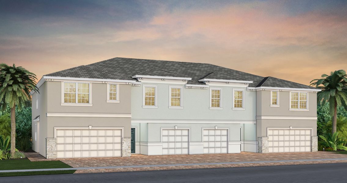 New construction Townhouse house 2937 Olivia Avenue, Lauderdale Lakes, FL 33311 Cobalt- photo