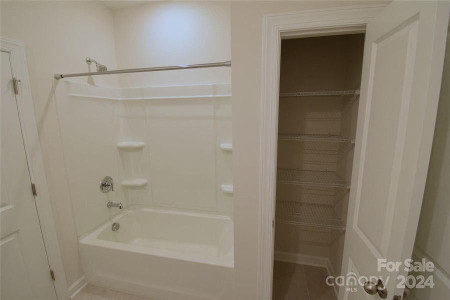 2nd Linen Closet in 2nd Bath