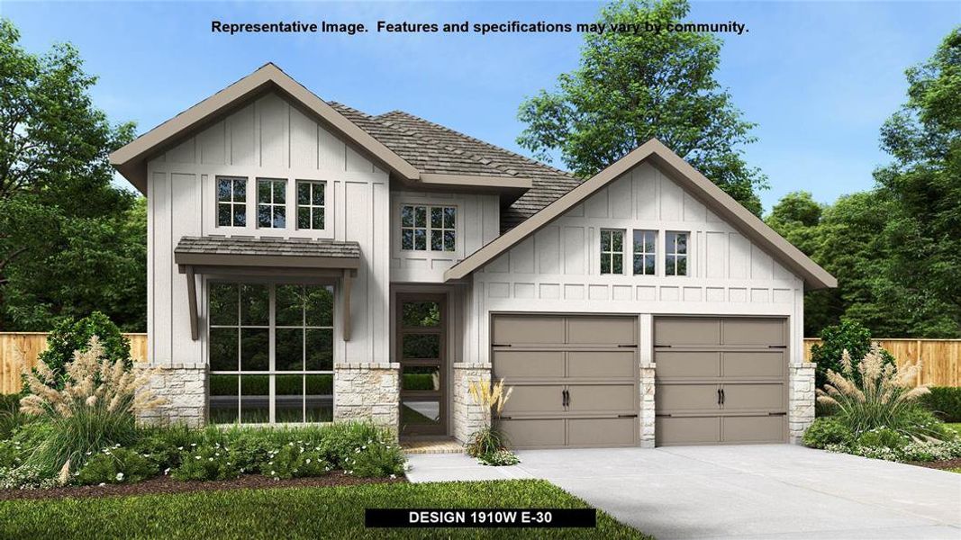 New construction Single-Family house Design 1910W, 1479 Kingswell Lane, Forney, TX 75126 - photo
