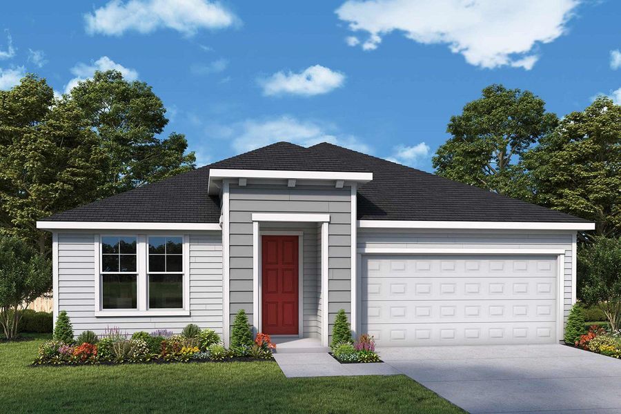 New construction Single-Family house The Flowerdale, 75768 Lily Pond Court, Yulee, FL 32097 - photo