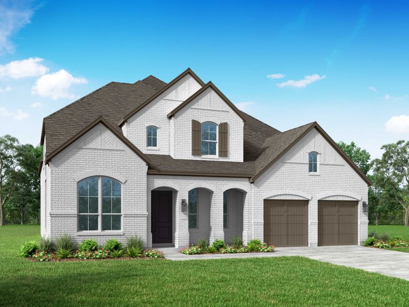 New construction Single-Family house 223 Plan, 7315 Prairie Lakeshore Lane, Katy, TX 77493 - photo