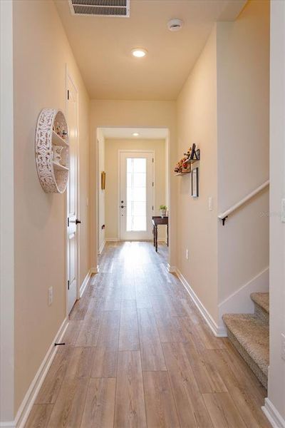 Foyer, Luxury Vinyl Flooring throughout 1st floor