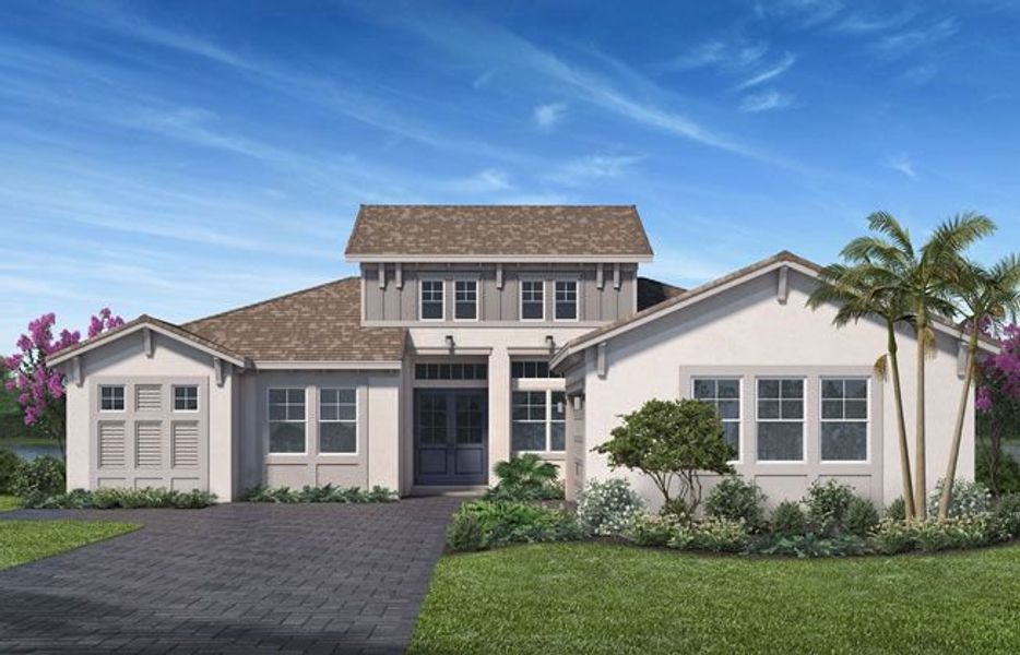 New construction Single-Family house Singer Grand, 16610 Town Center Parkway North, Westlake, FL 33470 - photo