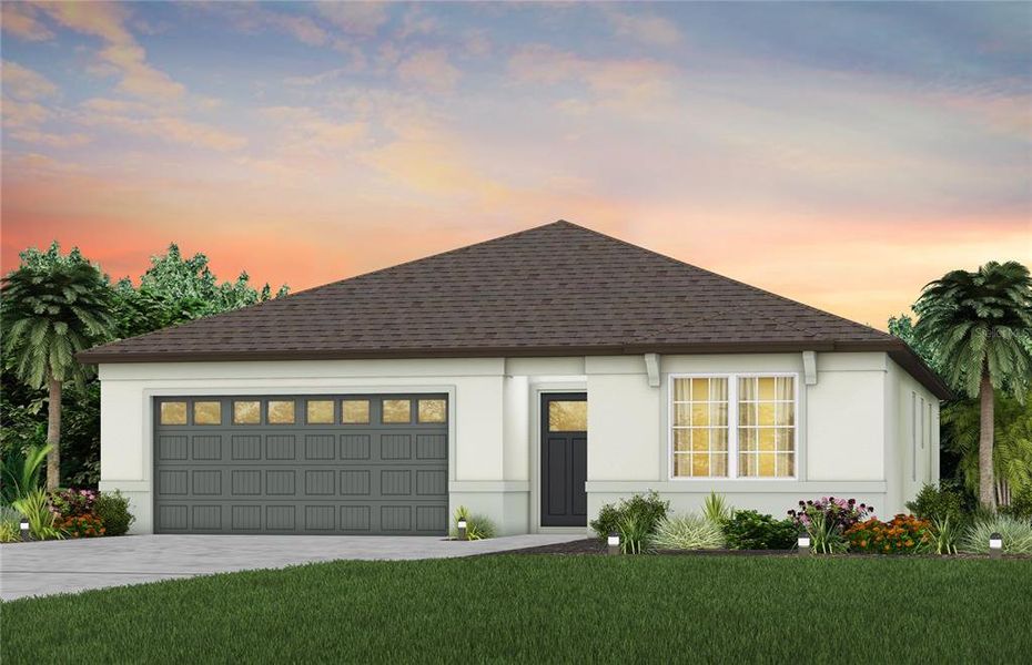 New construction Single-Family house 467 Pine Tree Blvd, Lake Alfred, FL 33850 Hanover- photo