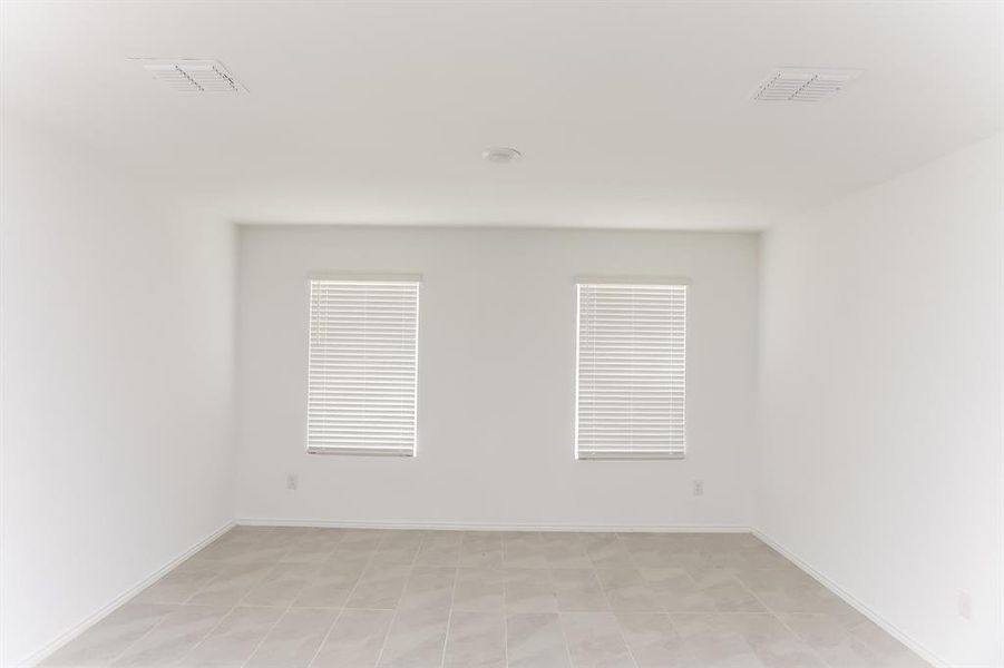 View of unfurnished living room