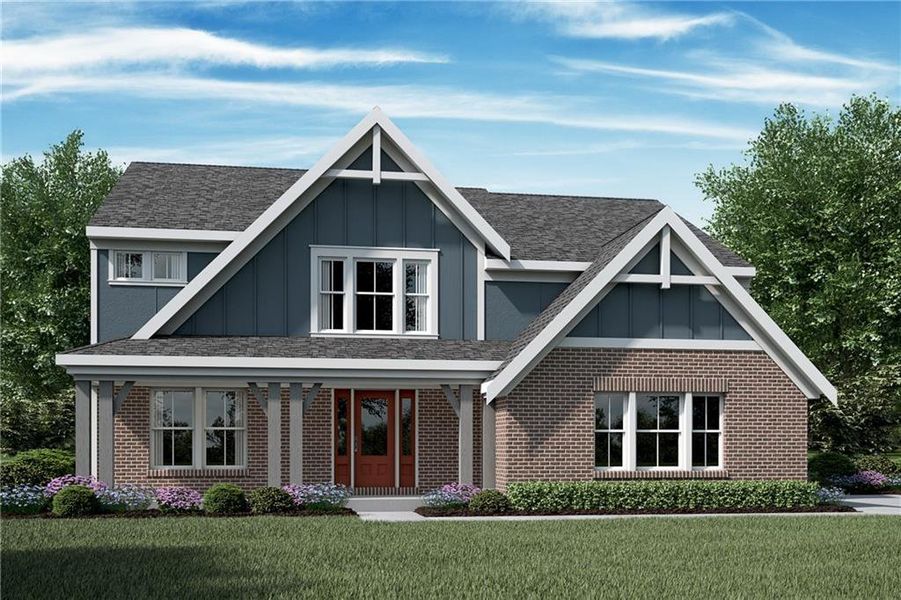 New construction Single-Family house 598 Crystal Lake Parkway, Hoschton, GA 30548 - photo