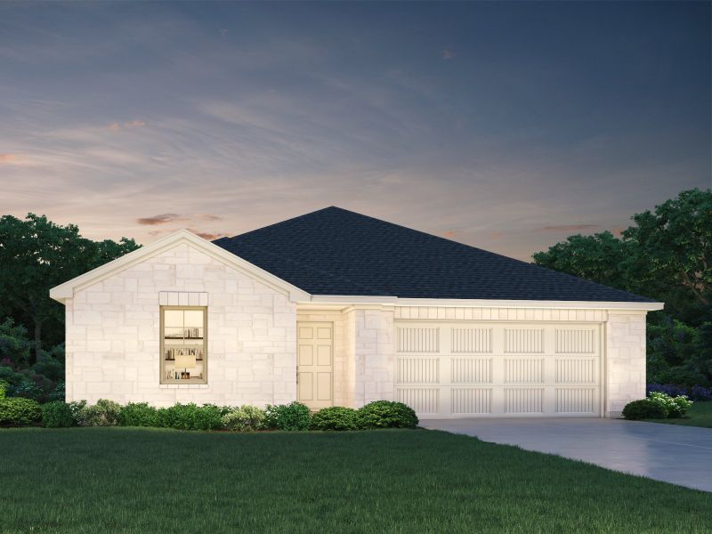 New construction Single-Family house The Oleander (401), 109 Dove Crest Lane, Liberty Hill, TX 78642 - photo