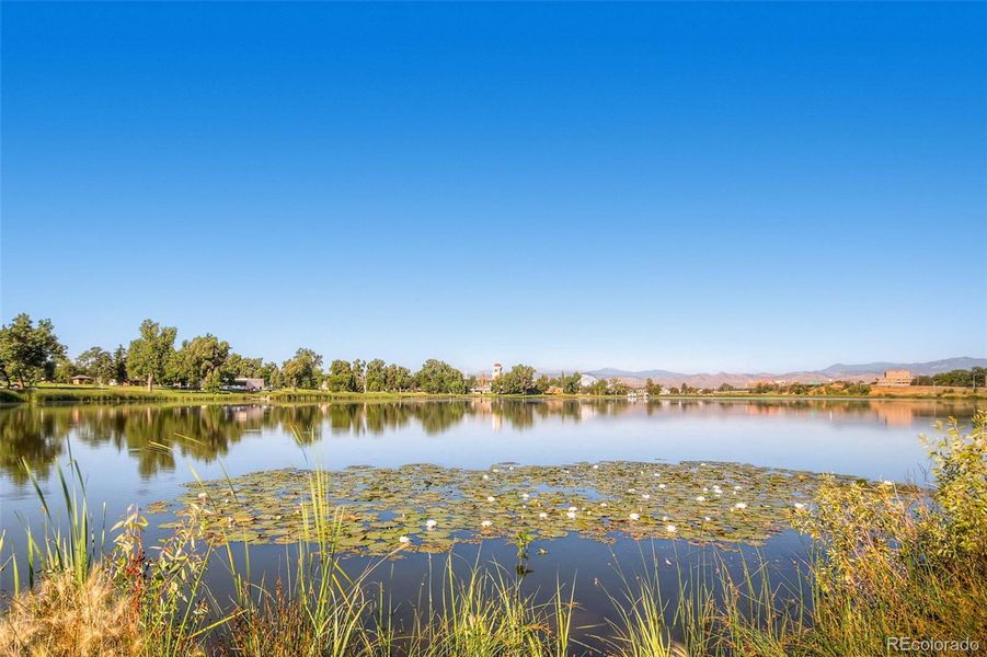 Unwind in the afternoon with a jog, bike ride, or tennis match, or treat your furry companion to a playful outing at nearby Berkeley Lake Park.