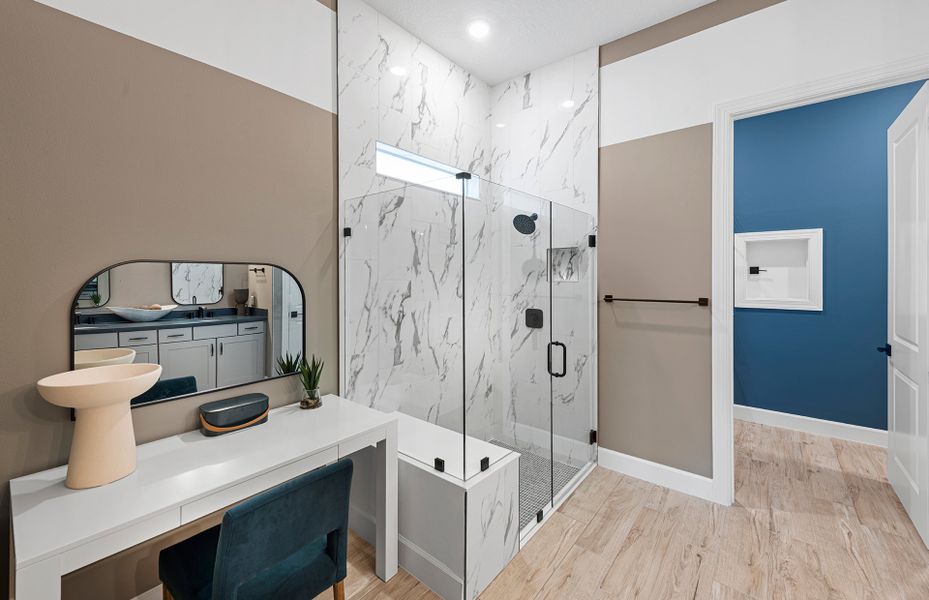 Owner's Bathroom with Walk-In Shower